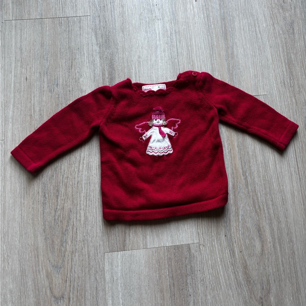 OshKosh B'gosh Red Baby Sweater